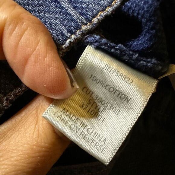 Max Studio London Odette blue wide leg jeans xl - Picture 8 of 10